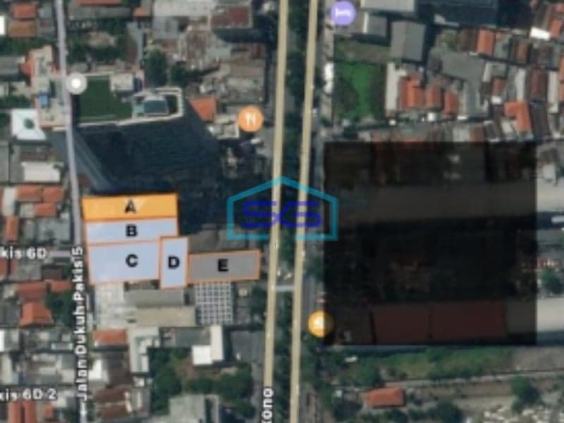 Dijual Tanah Kavling 0 Jln Mayjend Sungkono Surabaya LT 2711m2