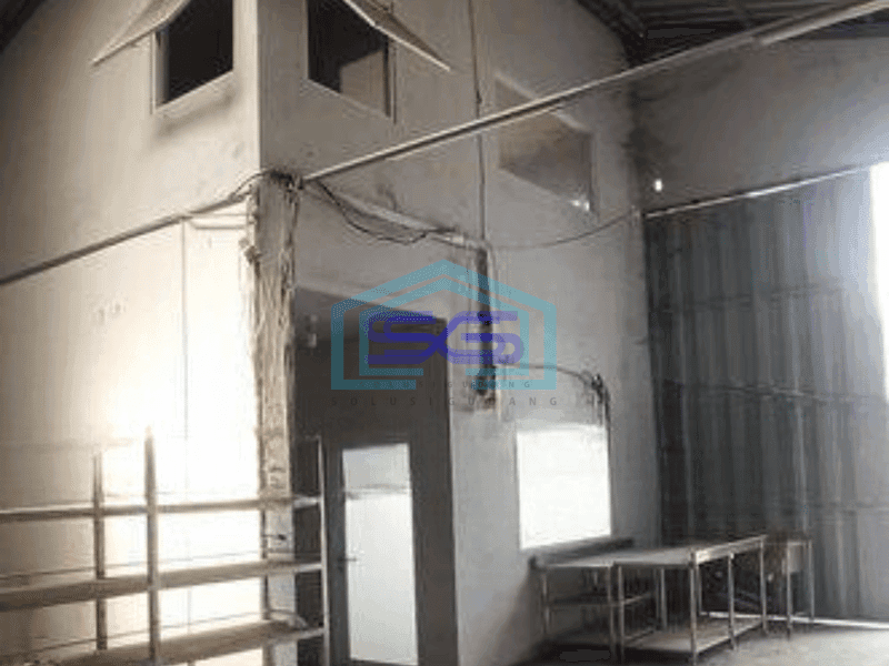 Disewakan gudang siap pakai tangerang baru kosong 1 bulan akses kontainer 40 ft