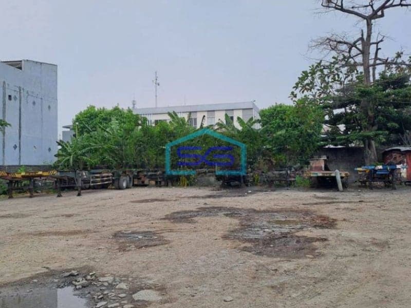 Dijual Cepat Murah Tanah 1800m2 Pool Garasi Container di Plumpang Jakarta Utara Dekat Dengan Pelabuhan Tj Priok