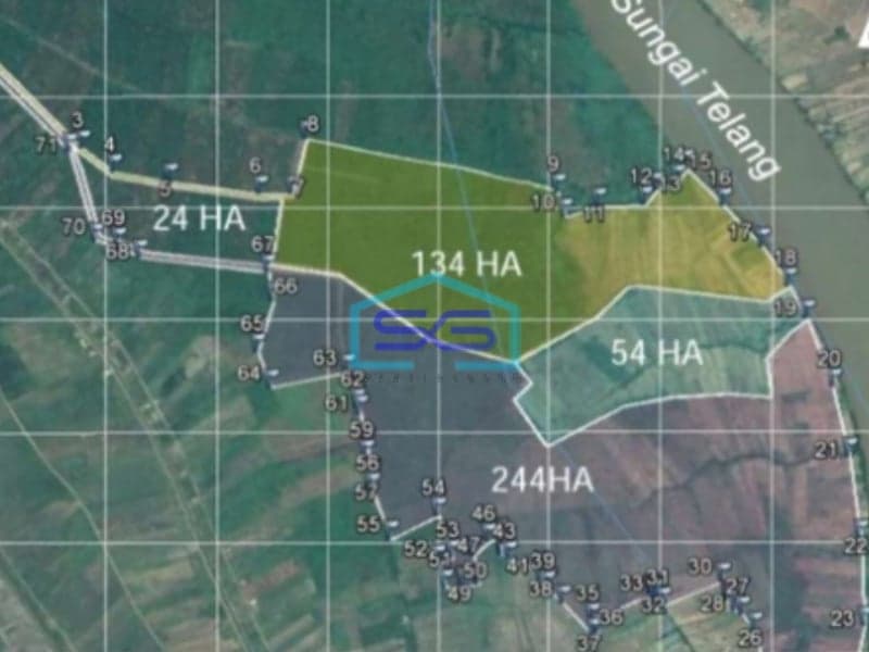 Dijual Tanah Strategis 500 Ha di Tanjung Api-Api Palembang Potensi Besar Kawasan Industri & Logistik