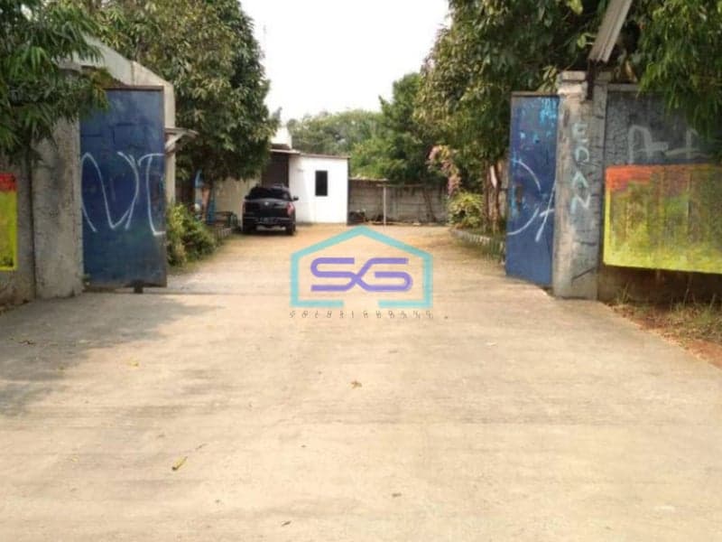 Dijual Gudang/Pabrik di Jl. Mayor Idrus Tapos Cimanggis  Depok  Jawa Barat LT 3430m2