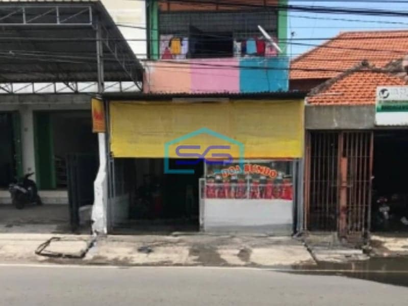 Dijual Ruko Strategis Pinggir Jalan 2 Lantai SHM Daerah Waru Sidoarjo Jawa Timur LB 225m2