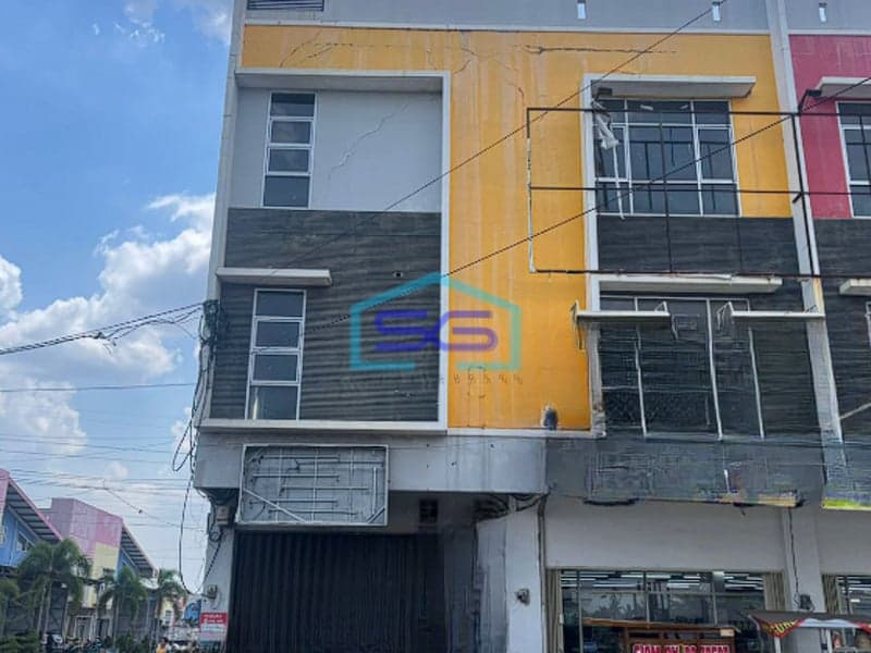 Dijual Ruko Strategis Posisi Hook di Kompleks Pergudangan Sriwijaya Mas, Palembang LB 225m2