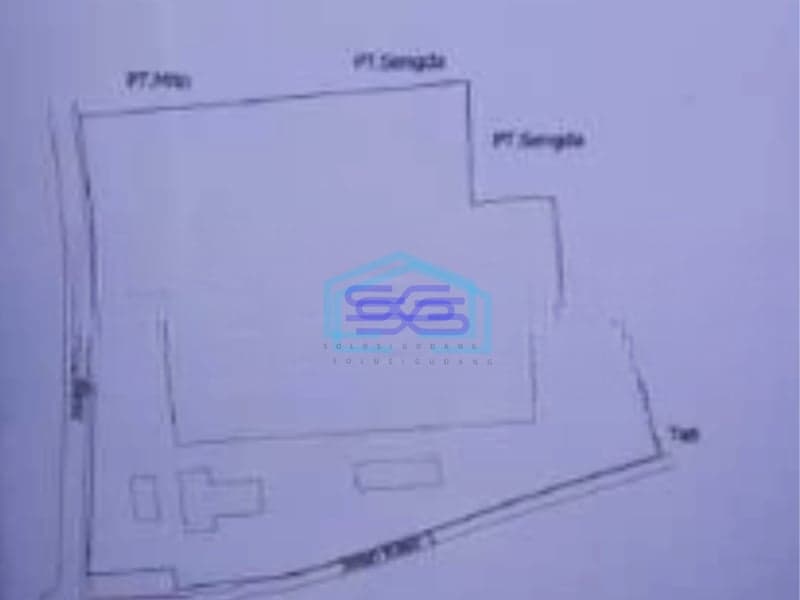 Dijual Pabrik Luas Tanah 50000 m²  Lokasi Bebas Banjir di Pasar Kemis Tangerang