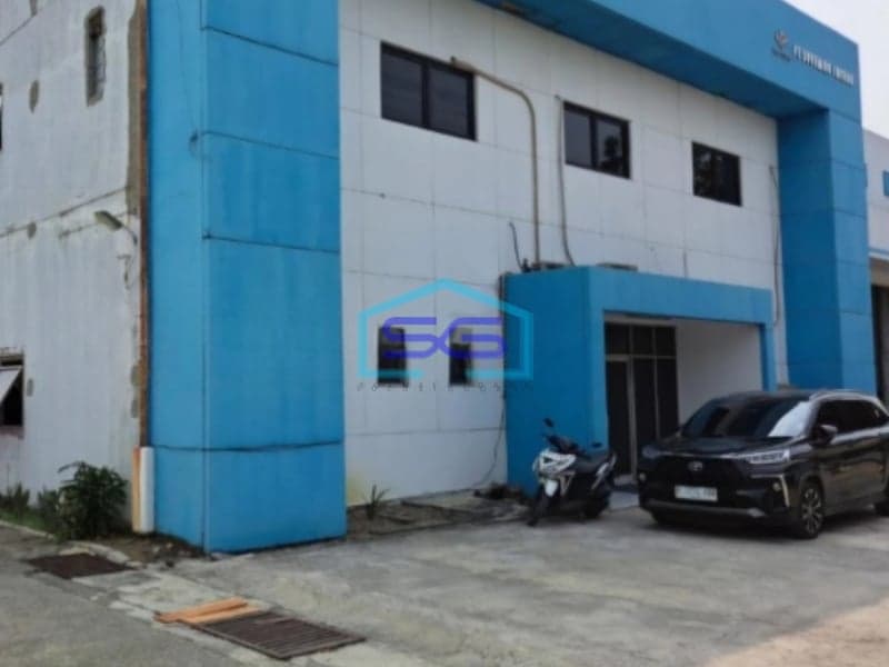 Dijual Gudang Dalam Kawasan Industri Jababeka Cikarang Bekasi Dekat Tol LT 1769m2