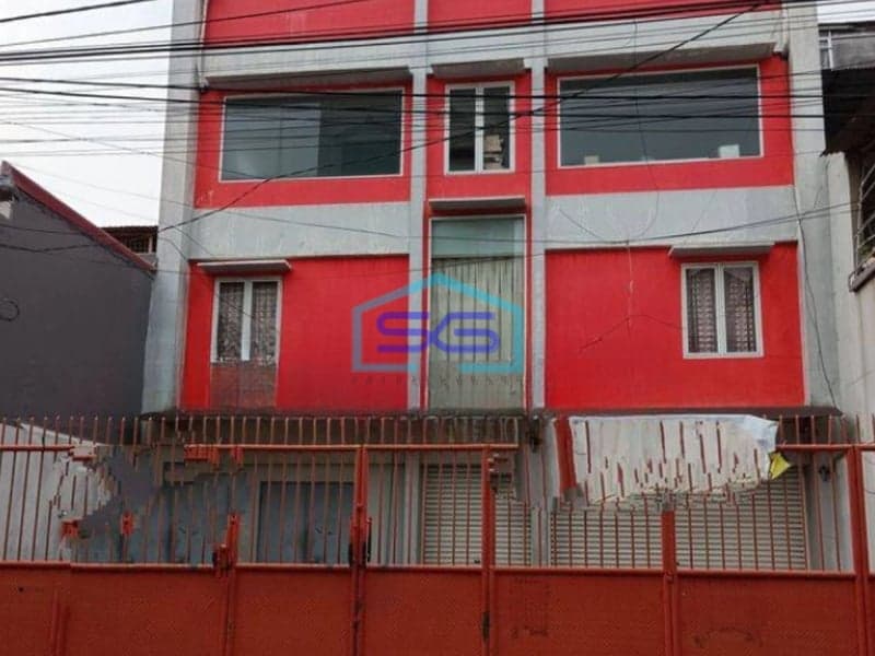 Jual Ruang Usaha di Taman Sari Sawah Besar Jakarta Pusat Luas Tanah 330 m²