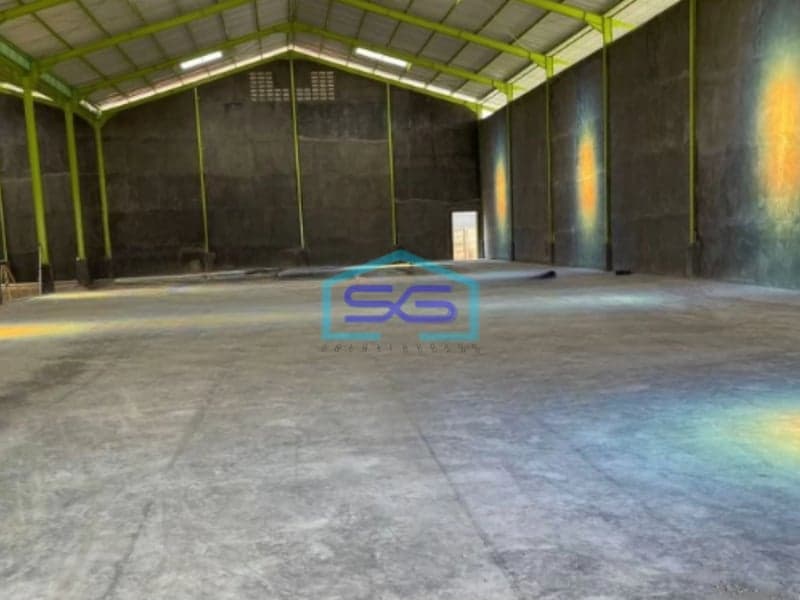 Dijual Gudang Bebas Banjir Luas Bangunan  1824 m² Lokasi Tangerang