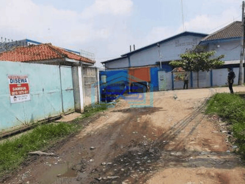Gudang disewakan Lokasi Akong Sepatan Tangerang