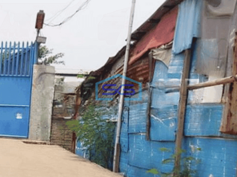 Dijual Kavling Tanah Komersial Jalan Raya Perancis Tangerang LT 5255m2 Untuk Gudang Industri