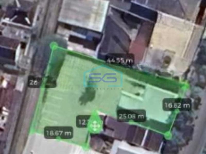 Disewakan Tanah Super Strategis Di Pasar Kliwon Solo Jawa Tengah Pusat Kota Dan Di Area Komersial LT 932m2