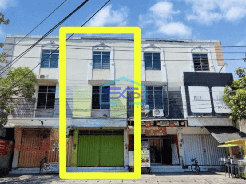 Disewakan Ruko 3 Lantai di Pringgading, Semarang LB 168m2 Bagus