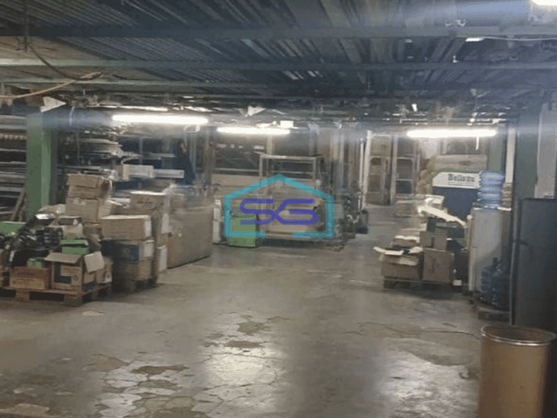 Dijual Gudang Sunter Jakarta Utara LT 2296m² HGB Bagus Ada Kantor