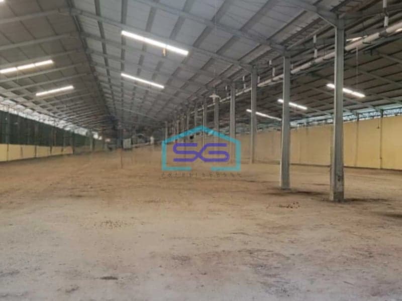 Dijual Gudang Luas Bangunan  5980 m² Lokasi Jati Uwung Tangerang