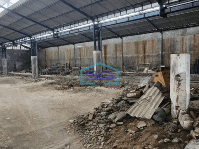 Dijual Gudang Murah Butuh Cepat Raya Mojosari Strategis Dkt Krian Mojokerto LT 1608m2