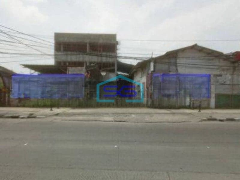 Dijual Gudang Plumpang Semper Jakarta Utara LT 2450m2 Lokasi Strategis 1 Lantai