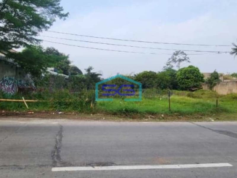 Dijual Tanah LT 8400m² Bebas Banjir Di Jl. Pemuda Gunung Sindur Bogor