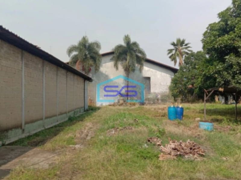 Dijual Gudang di Jl. Imam Bonjol Karawaci Tangerang Butuh Renovasi SHM LT 4585m2