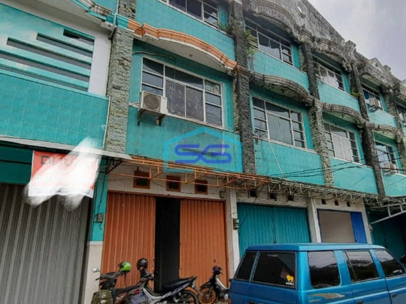 Disewakan 1 Unit Ruko Strategis Jalan Residen Abdul Rozak Palembang LB 192m2