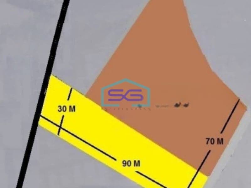 Dijual Tanah Pergudangan Nol Jalan Raya Lingkar Timur Sidoarjo Jawa Timur Strategis Akses Kontainer 40 Feet LT 4033m2