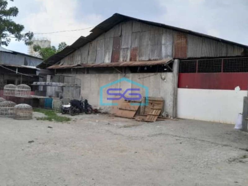 Disewakan Gudang Jurumudi Kota Tangerang Dekat Bandara Soetta Luas Bangunan 408m2