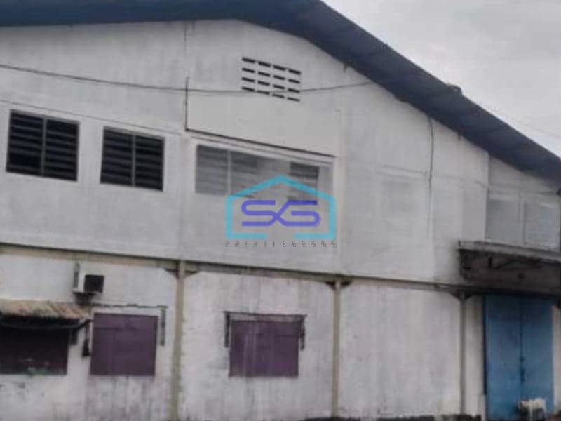 Dijual Gudang Luas Bangunan  5380 m² Lokasi Pinggir Jalan di Tangerang