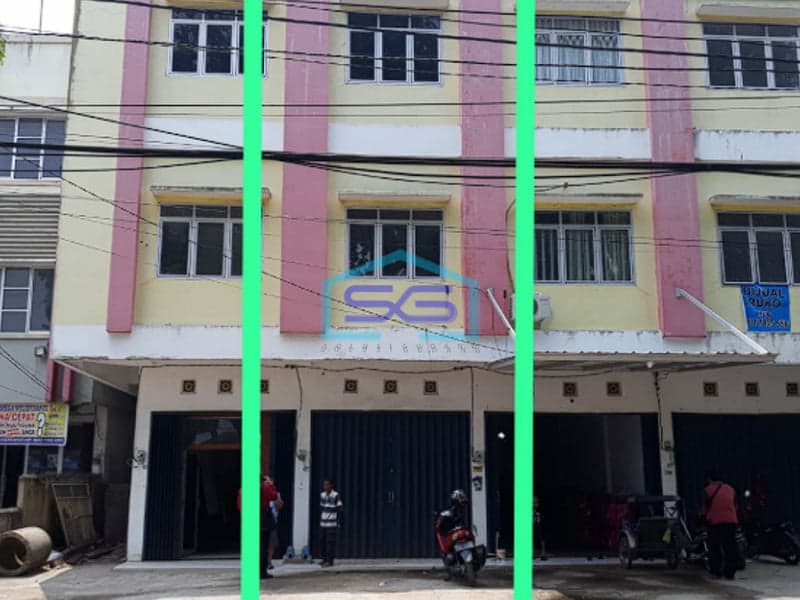 Dijual 1 Unit Ruko 3 Lantai di Jalan KH Wahid Hasyim, Kertapati, Palembang LB 152m2