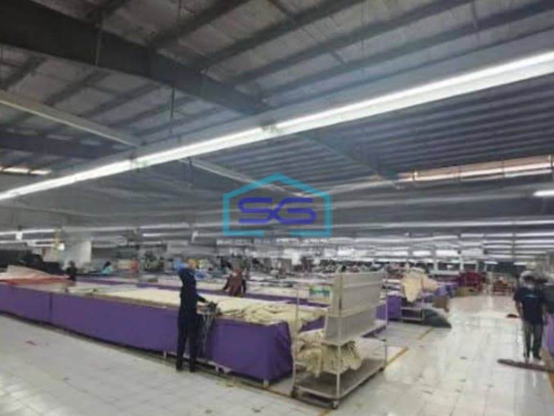 Dijual Pabrik Akses Container 40 Feet Luas Tanah  20000 m² Lokasi Jatiluhur Purwakarta