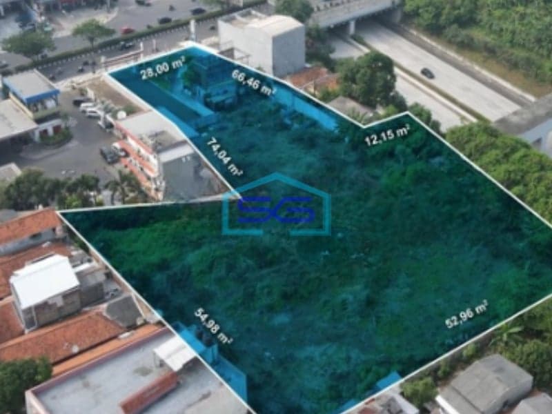 Dijual Tanah Strategis di Margonda Depok Luas Tanah 4653m2