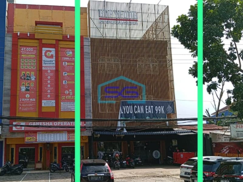 Dijual Ruko di R Soekamto Kota Palembang Luas Bangunan 500m2