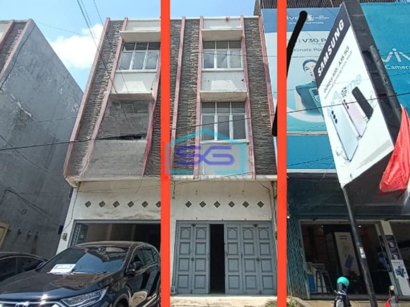 Dijual Ruko di Jalan Mayor Salim Batu Bara, Simpang Lampu Merah Sekip Palembang LB 188m2