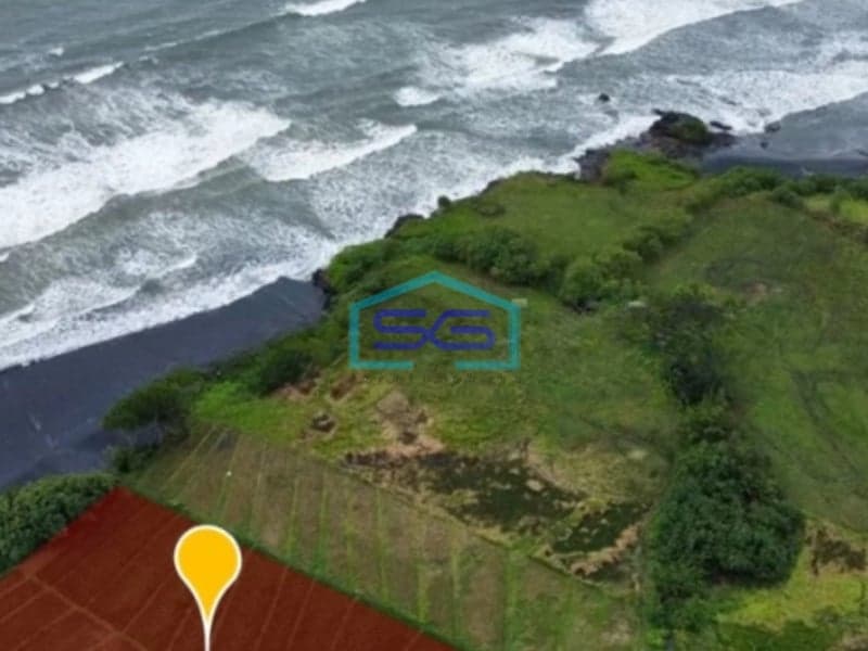 Dijual Tanah Los Pantai Beach front Pantai Kelanting Tabanan Bali Luas Tanah  7900 m²