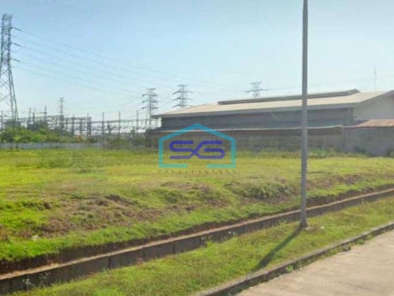 Dijual Tanah Pinggir Jalan Luas Tanah 9600m2 Lokasi Strategis di Cikande Serang