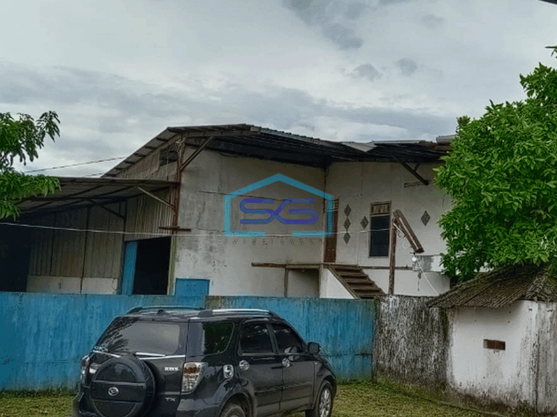 Dijual Gudang Besar Siap Pakai Lokasi Jln AMD Talang Jambe Palembang LT 2708m2