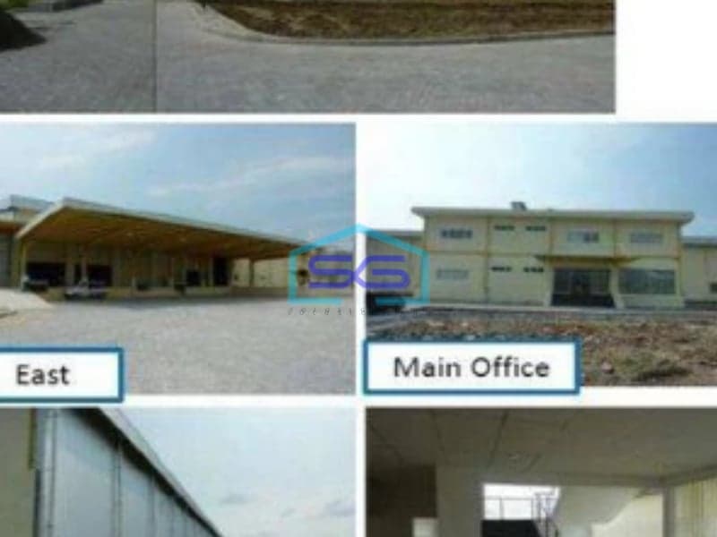 Dijual Pabrik Luas Tanah 9,8 Hektar Dengan Bangunan 1,2 Hektar Ada Office di Cikarang Bekasi