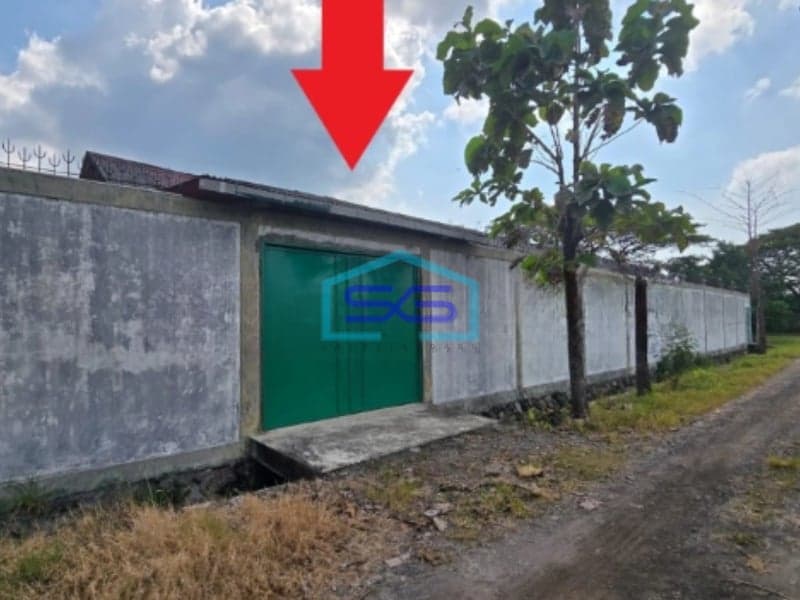 Dijual Gudang DI Jl Pranti gg Melati Menganti Gresik Luas Bangunan  3845 m²