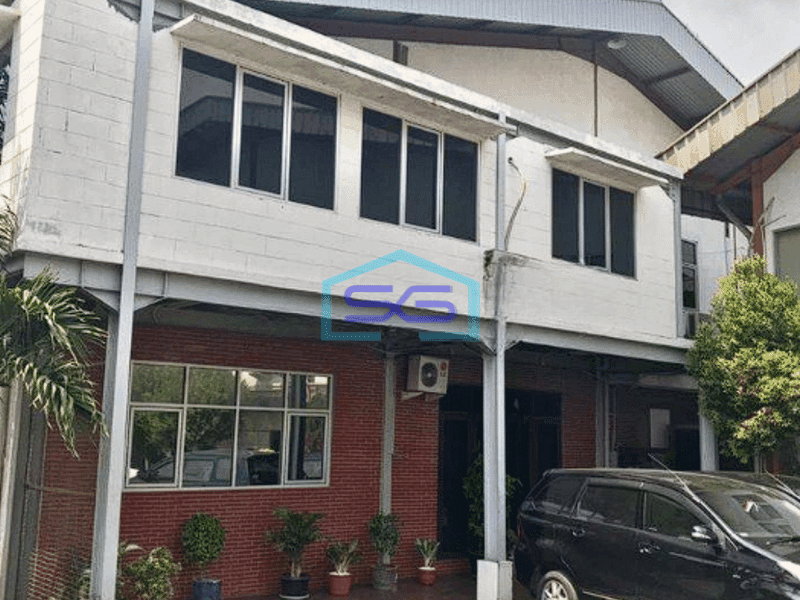 Disewakan Gudang Bagus EX Pabrik Garmen Siap Pakai di Cibitung Bekasi LT 4500m2