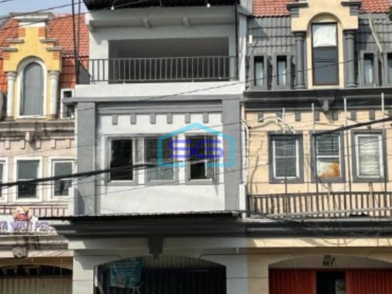 Disewakan Ruko Raya Panjang Jiwo Permai Surabaya Luas Bangunan 218m2