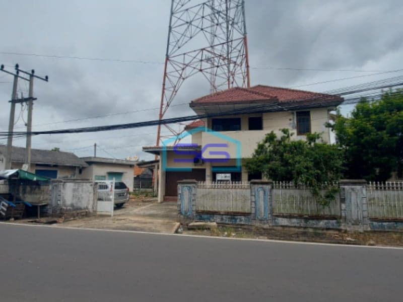 Dijual Tanah Komersial + Bangunan di Jalan Dwikora II, Palembang LT 1327m2