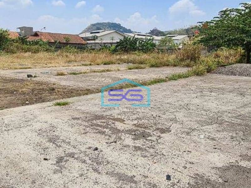 Disewakan Tanah Strategis Full Cor Beton Cimahi Bandung Barat LT 2000m2 Area Industri