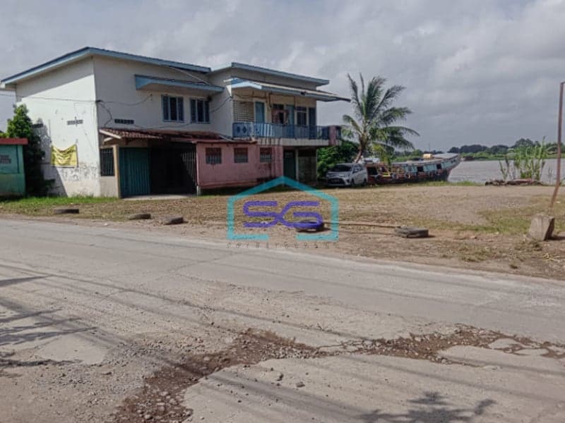 Dijual Tanah dan Bangunan Strategis di Jalan Syakyakirti, Dekat Jembatan Musi 2, Palembang
