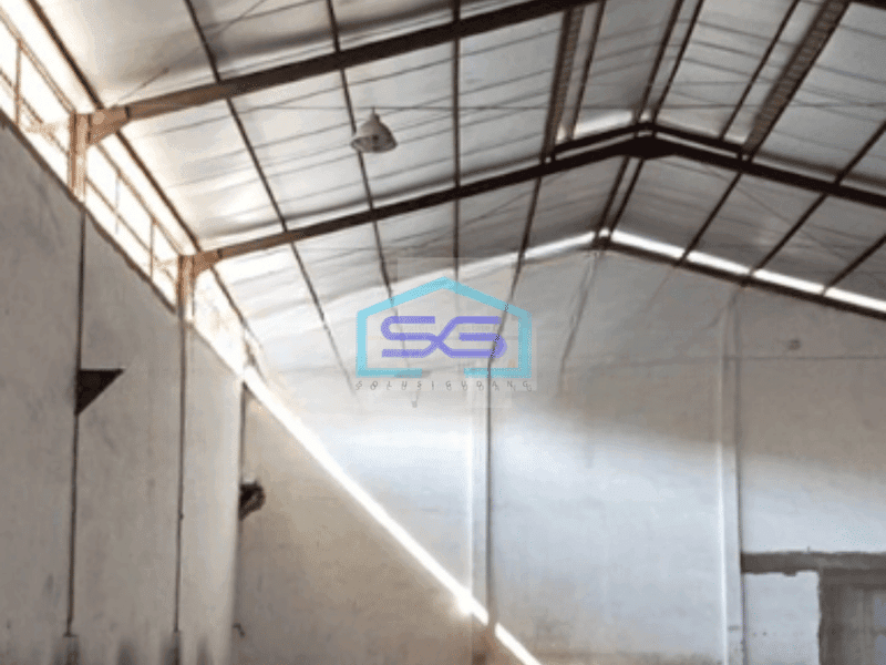 Dijual Gudang Luas Bangunan 450 m² Lokasi Bebas Banjir di Kosambi Tangerang