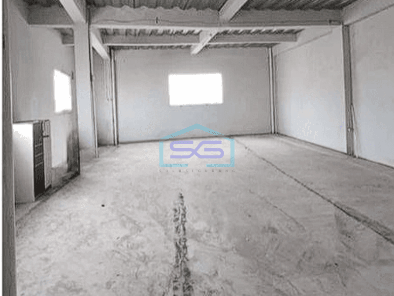 Disewakan gudang bebas banjir siap pakai di Tanjung Pura Kalideres