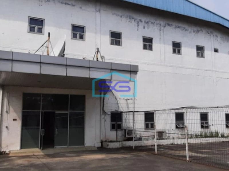 Disewakan Gudang Lahan Luas Bangunan 1728m2 Kawasan Industri Jababeka Cikarang Bekasi