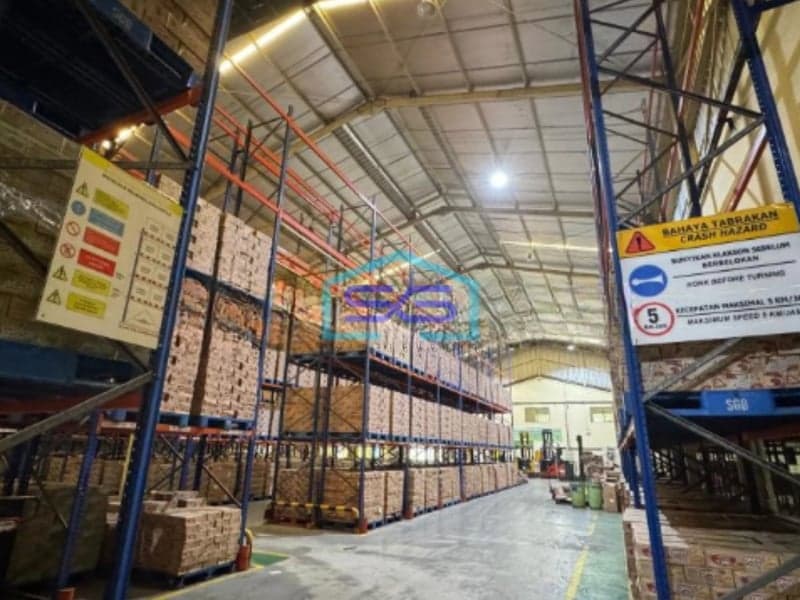 Dijual Gudang Ex Pabrik Pakai Siap Pakai Di Kroncong Tangerang Luas Tanah 12402m2