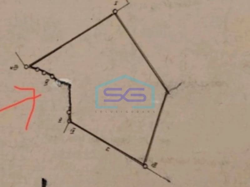 出售 BSD 战略性舒适廉价地块，南唐格朗 土地面积 604 平方米