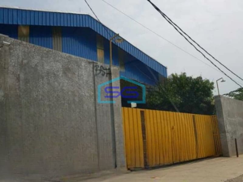Dijual Gudang Kavling Dpr Cipondoh Tangerang Siap Huni Luas Tanah 800m2
