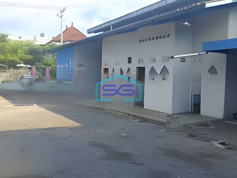 Disewakan Gudang Luas Bangunan  900 m² Lokasi Denpasar Bali