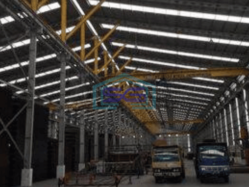 Disewakan Gudang dengan Ceiling Tinggi Siap Pakai di Kotabumi Tangerang