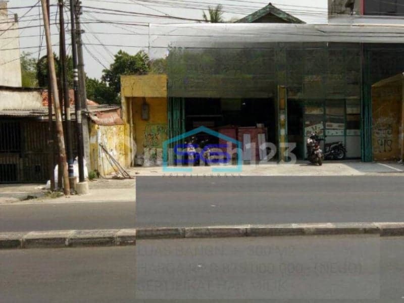 Dijual Ruko Di Bulak Kapal Bekasi LT 355m2 Strategis Dekat Jalan Raya 1 Lantai