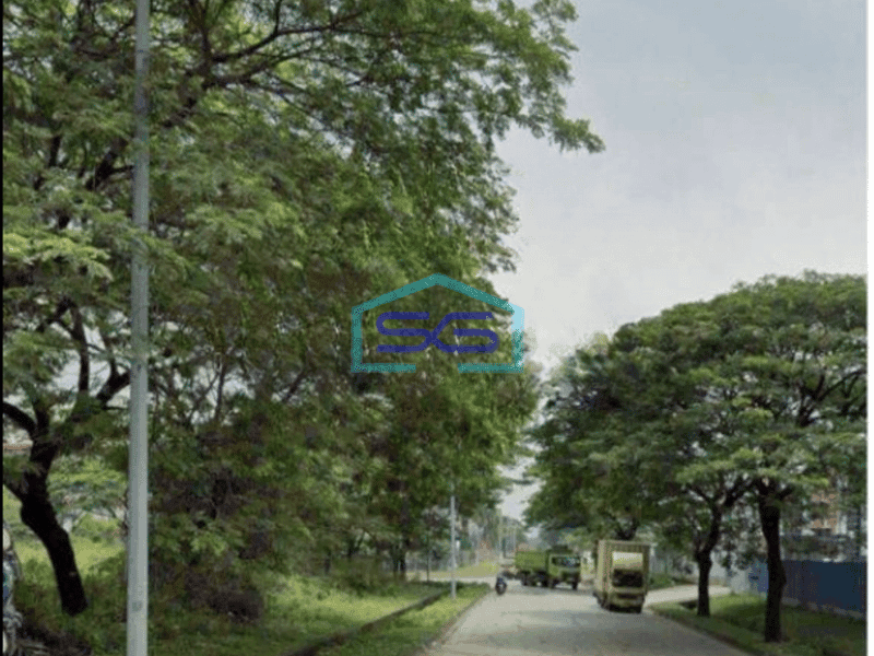 Disewakan Tanah Kavling Industri Kawasan Industri Delta Silicon Bekasi Luas 6000 M2